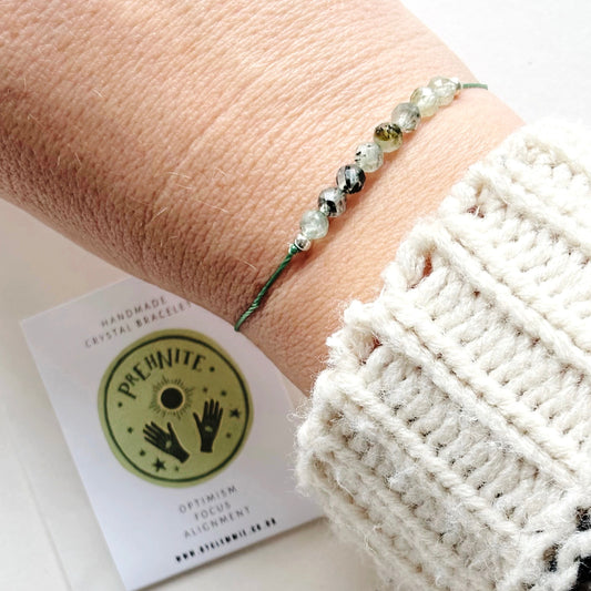 Crystal Bracelet | Prehnite