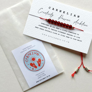 Crystal Bracelet | Carnelian