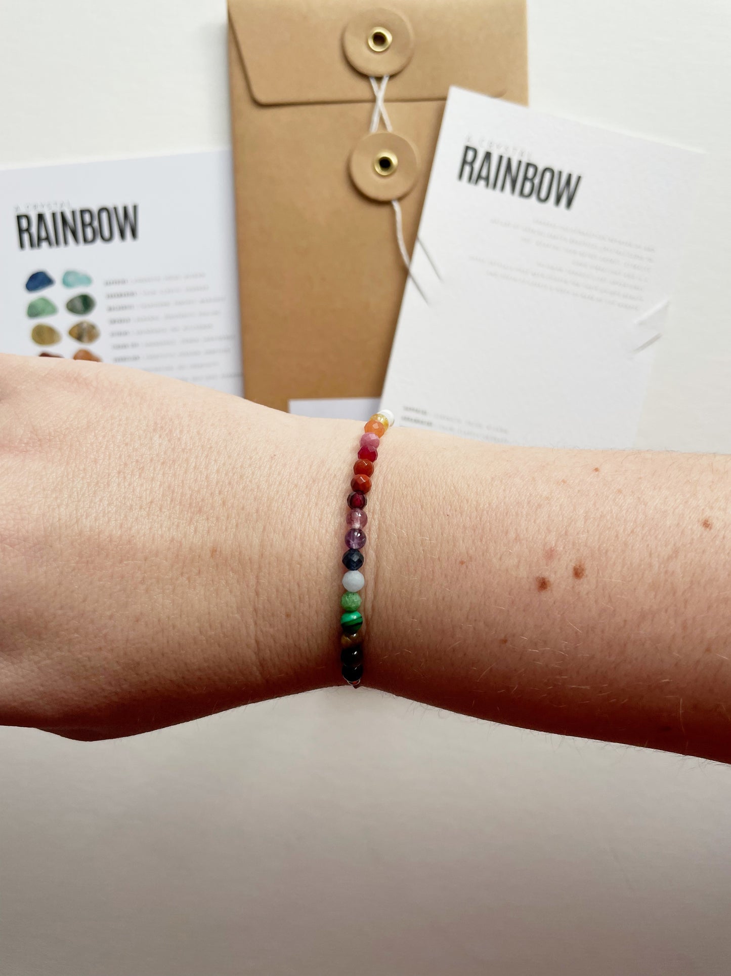 Crystal Recipe | Rainbow of Crystal | Bracelet
