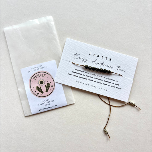 Crystal Bracelet | Pyrite