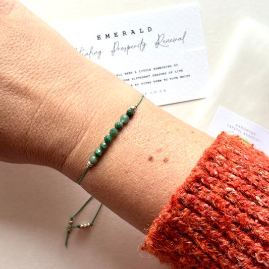 Crystal Bracelet | Emerald