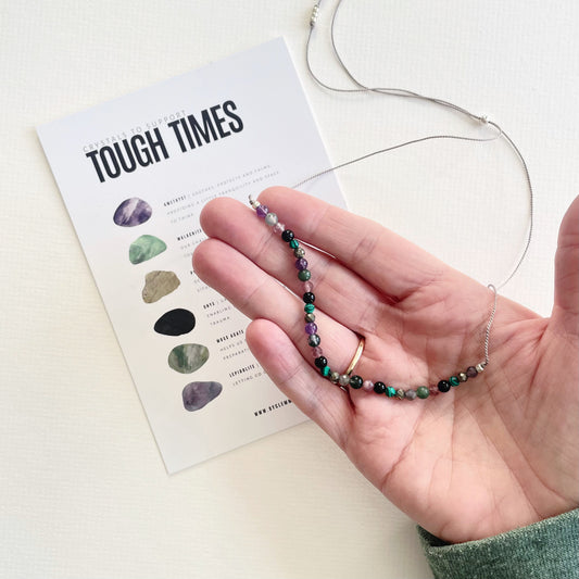 Crystal Recipe | Tough Times | Necklace