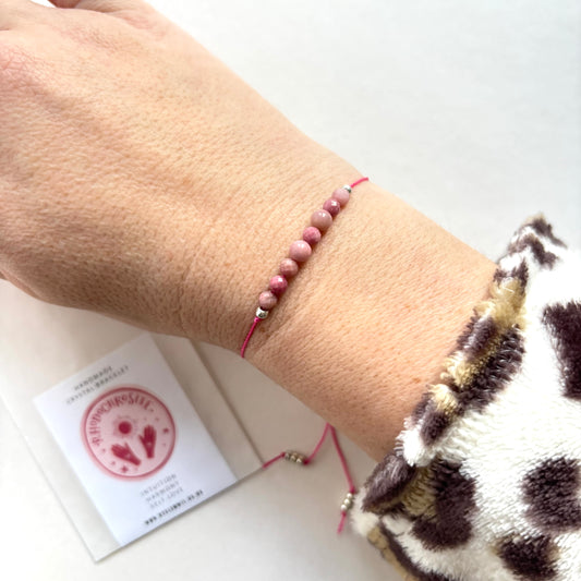 Crystal Bracelet | Rhodochrosite