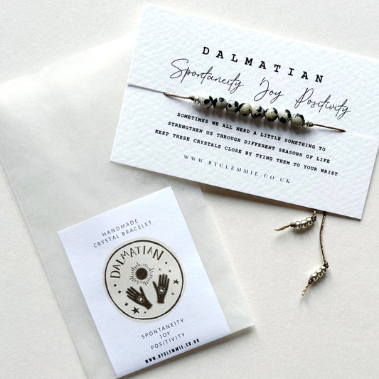 Crystal Bracelet | Dalmatian