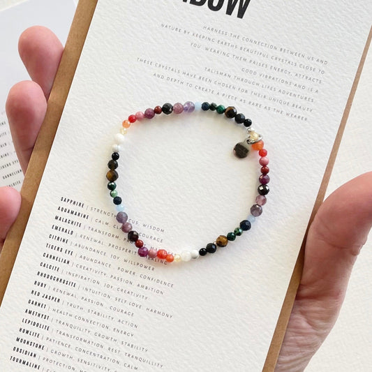 Crystal Rainbow | Rainbow | Stretch Bracelet