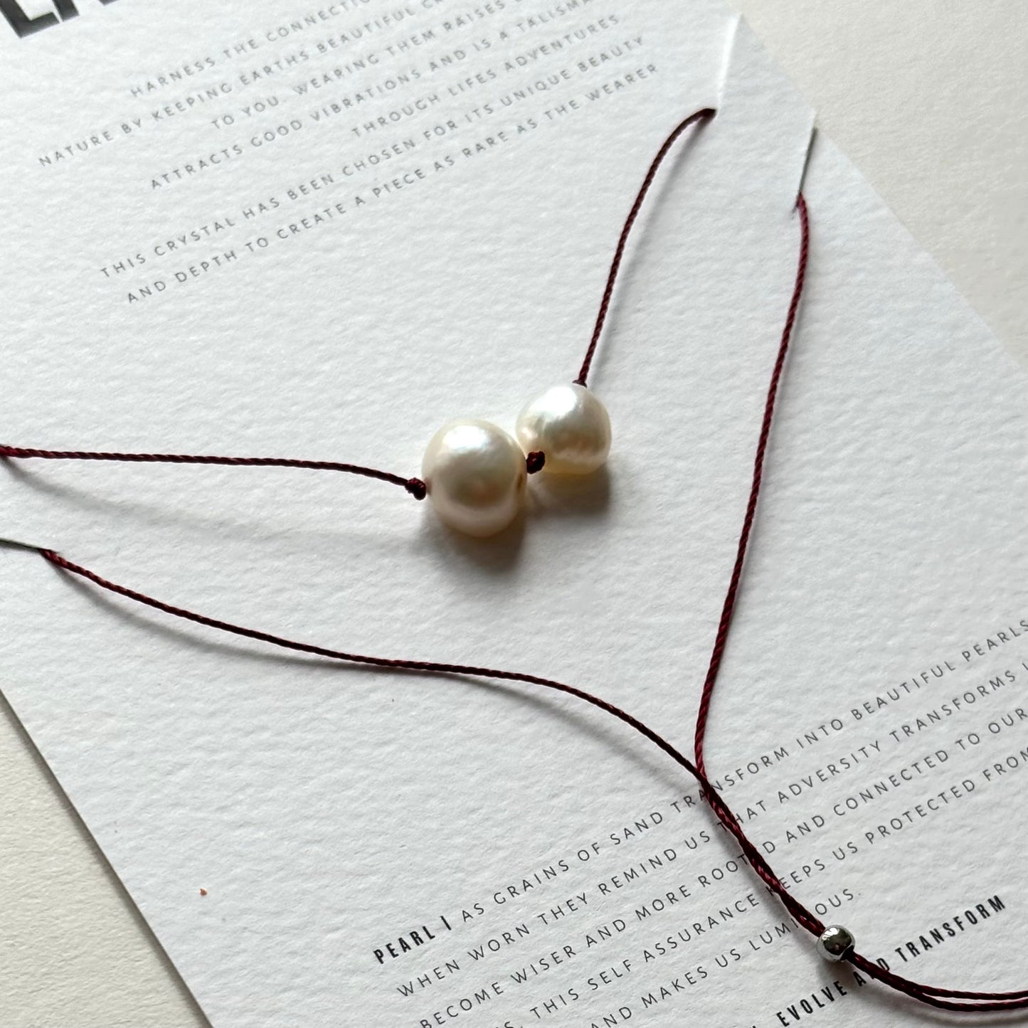 NO GRIT, NO PEARL | Nugget Necklace