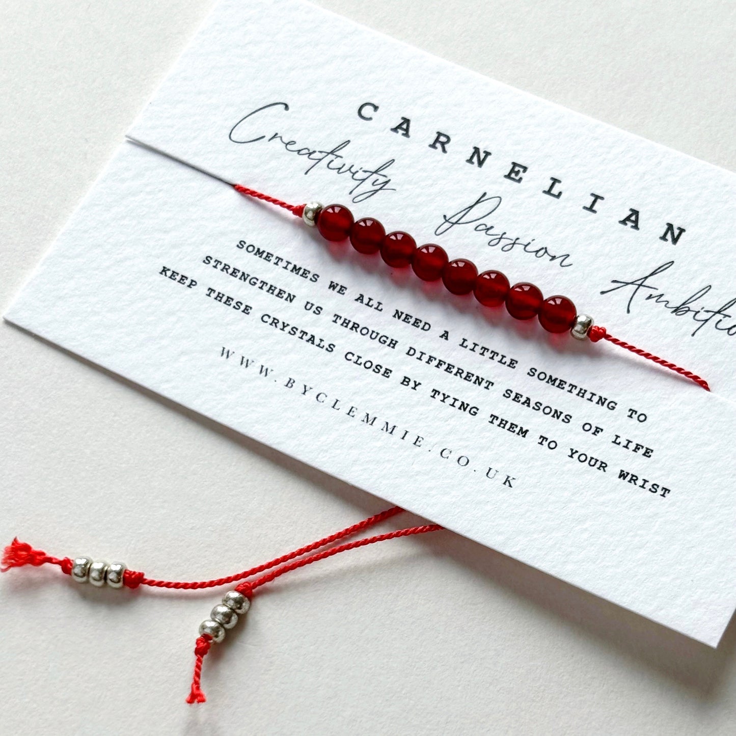 Crystal Bracelet | Carnelian