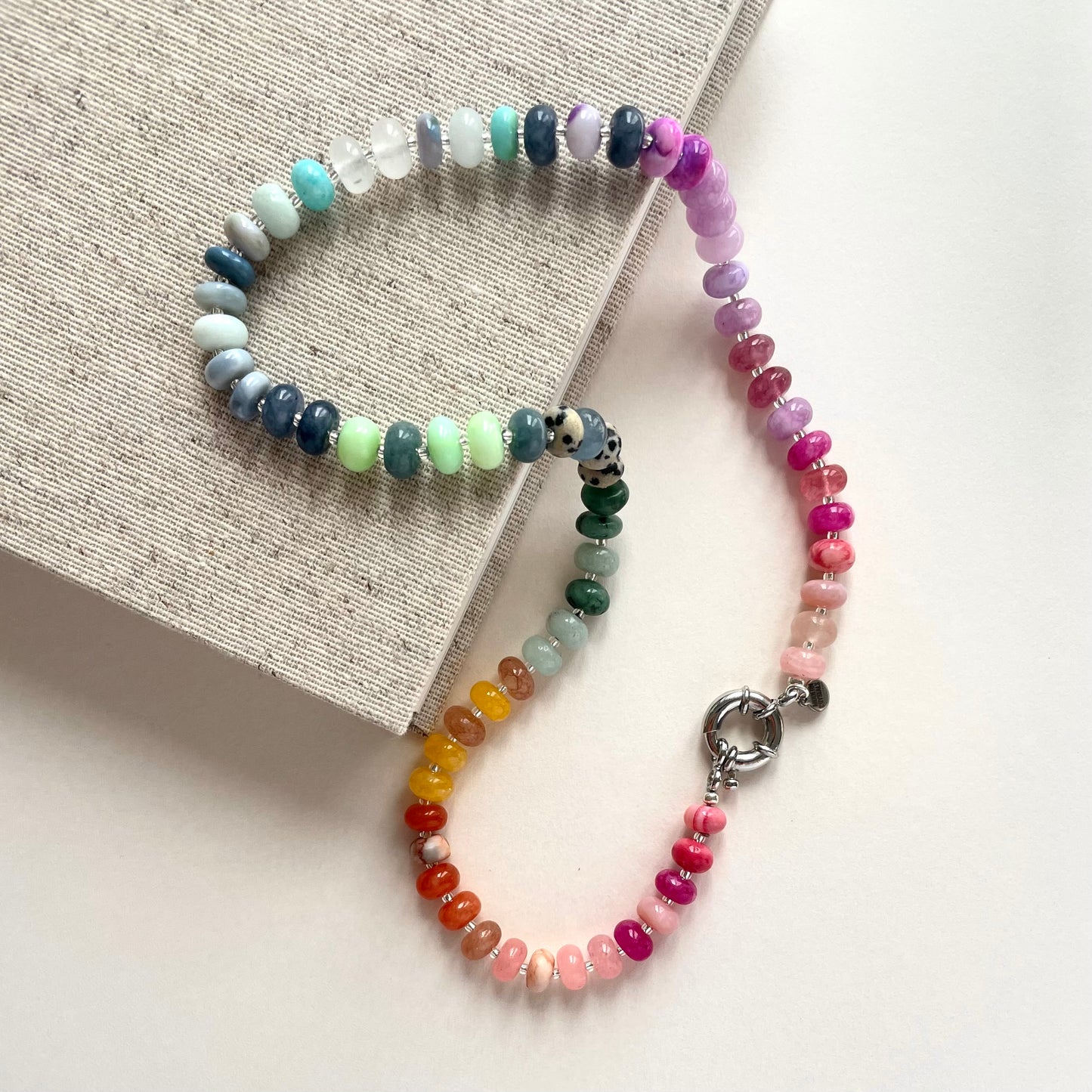 Crystal Necklace | Multi-Bright Crystals