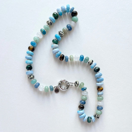 Crystal Necklace | Multi-Bright Crystals