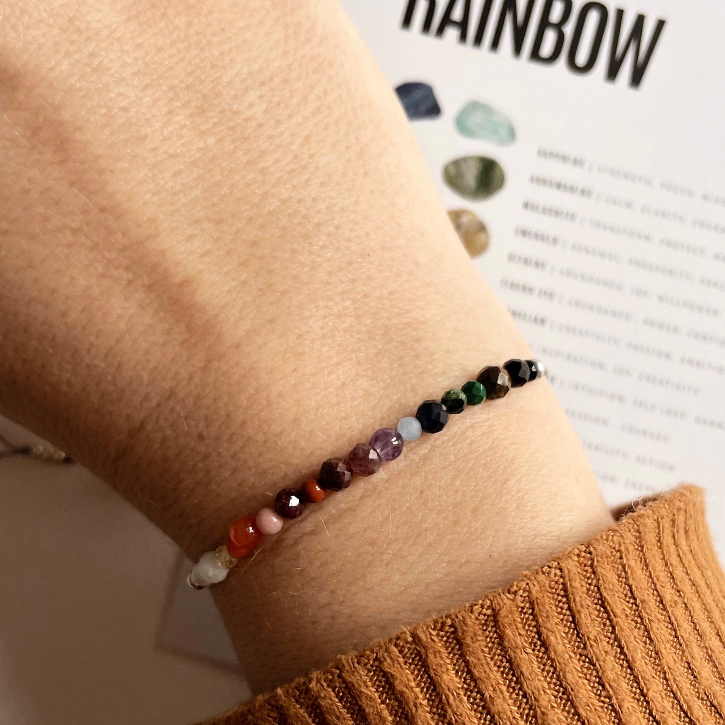 Crystal Recipe | Rainbow of Crystal | Bracelet
