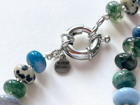 Crystal Necklace | Multi-Bright Crystals