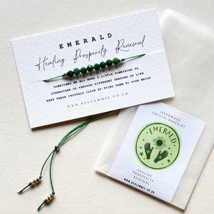 Crystal Bracelet | Emerald