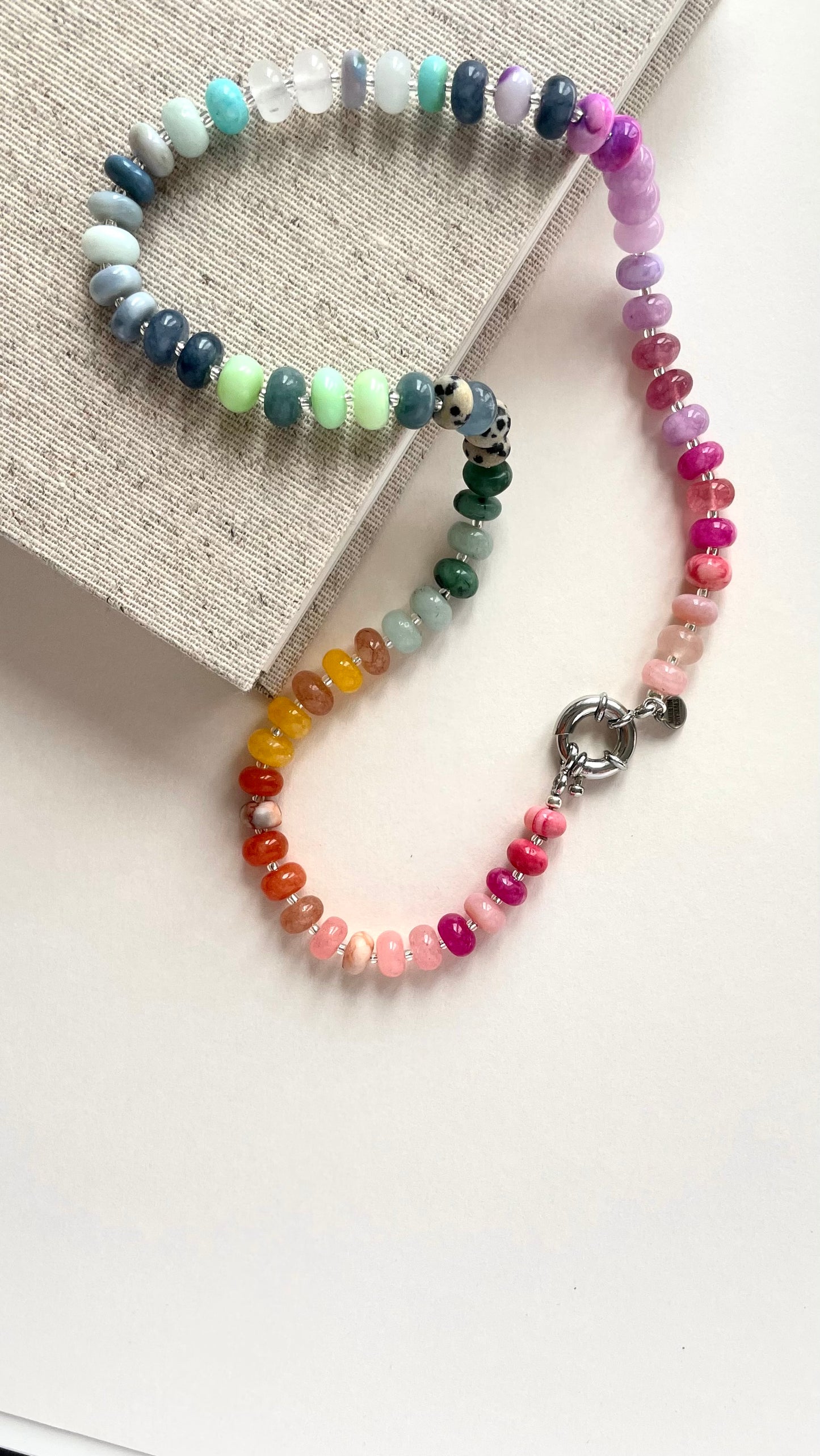 Crystal Necklace | Multi-Bright Crystals