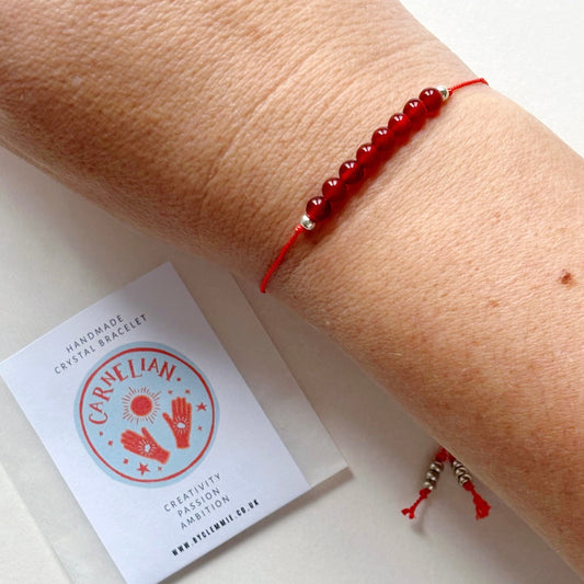 Crystal Bracelet | Carnelian