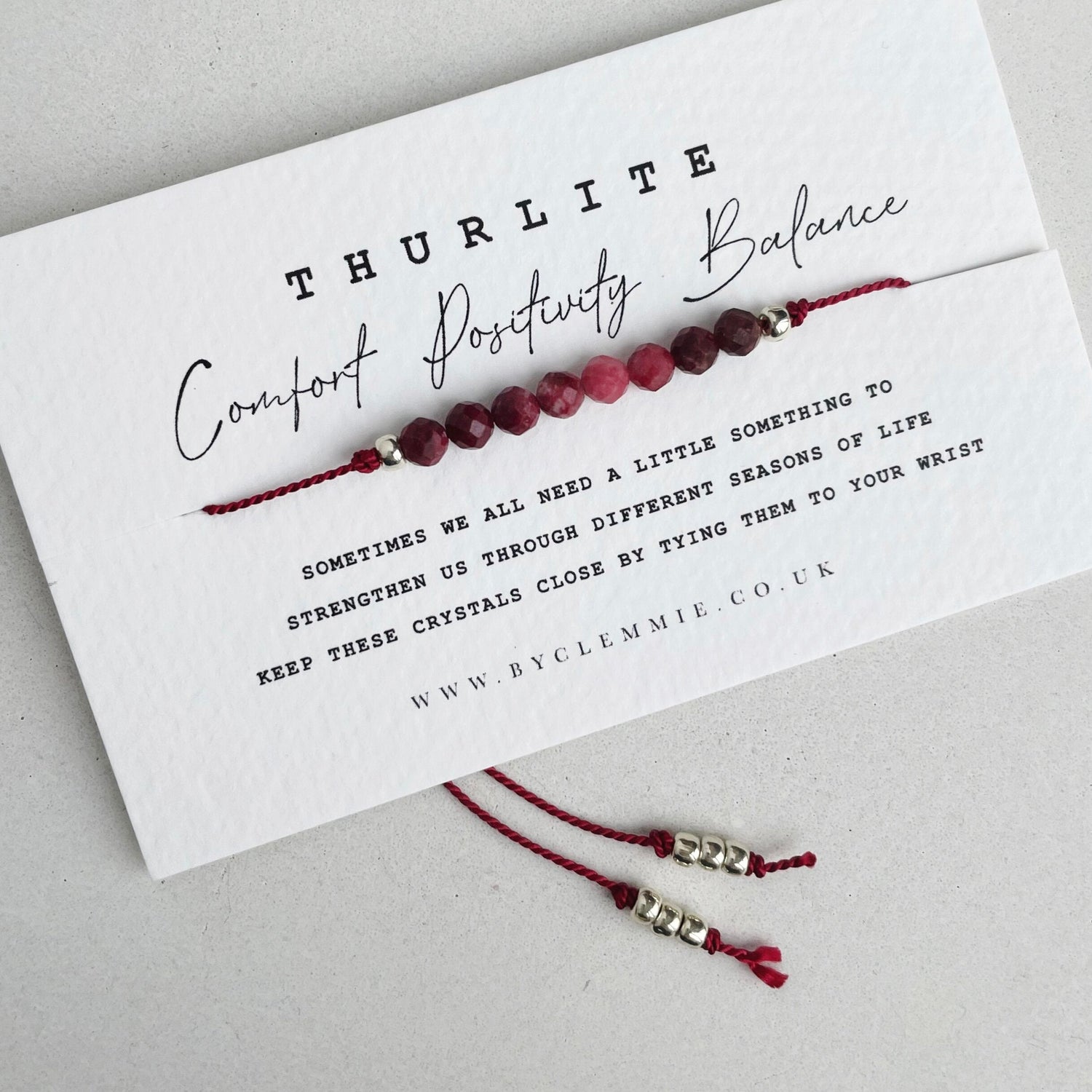 Thulite Crystal Jewellery