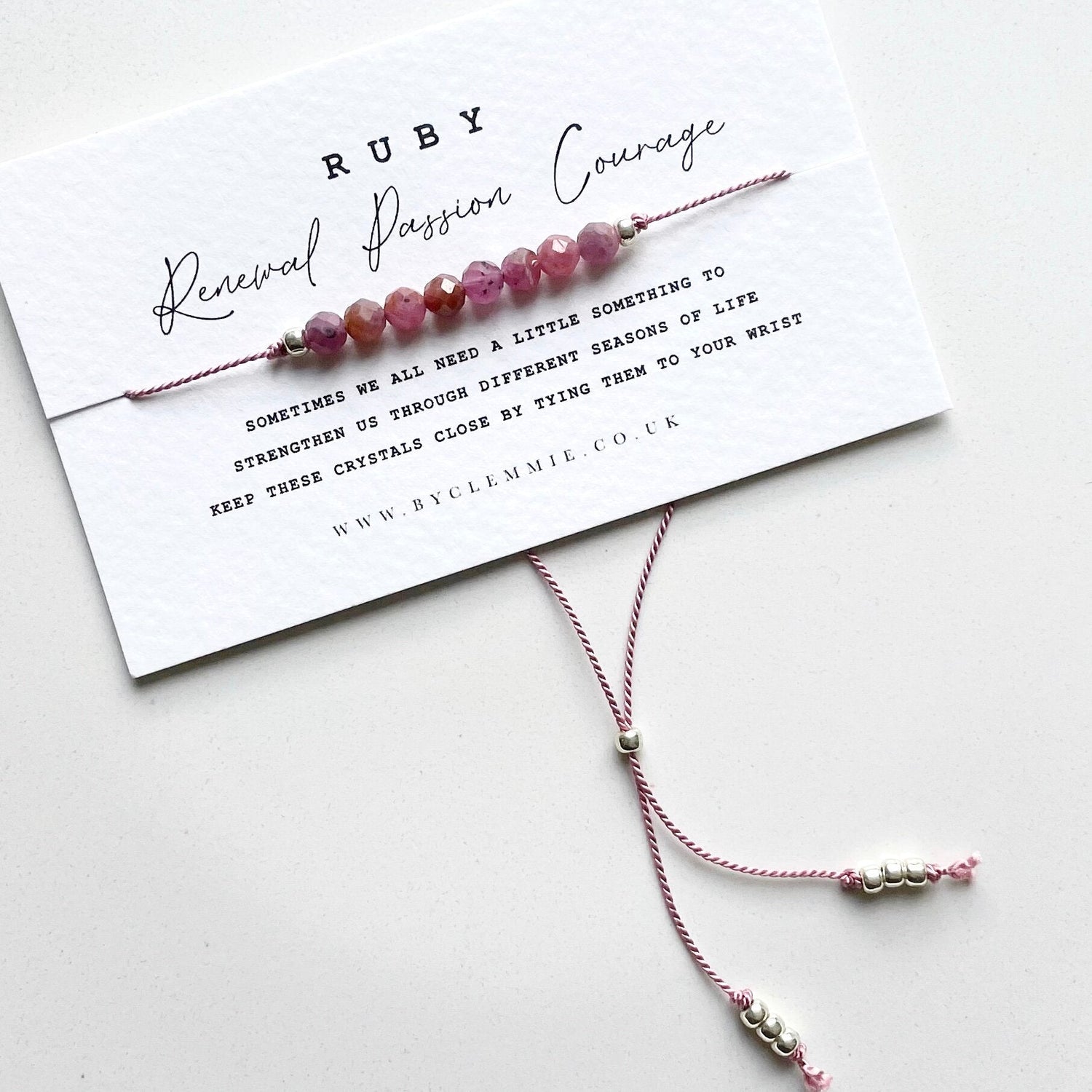 Ruby Crystal Jewellery