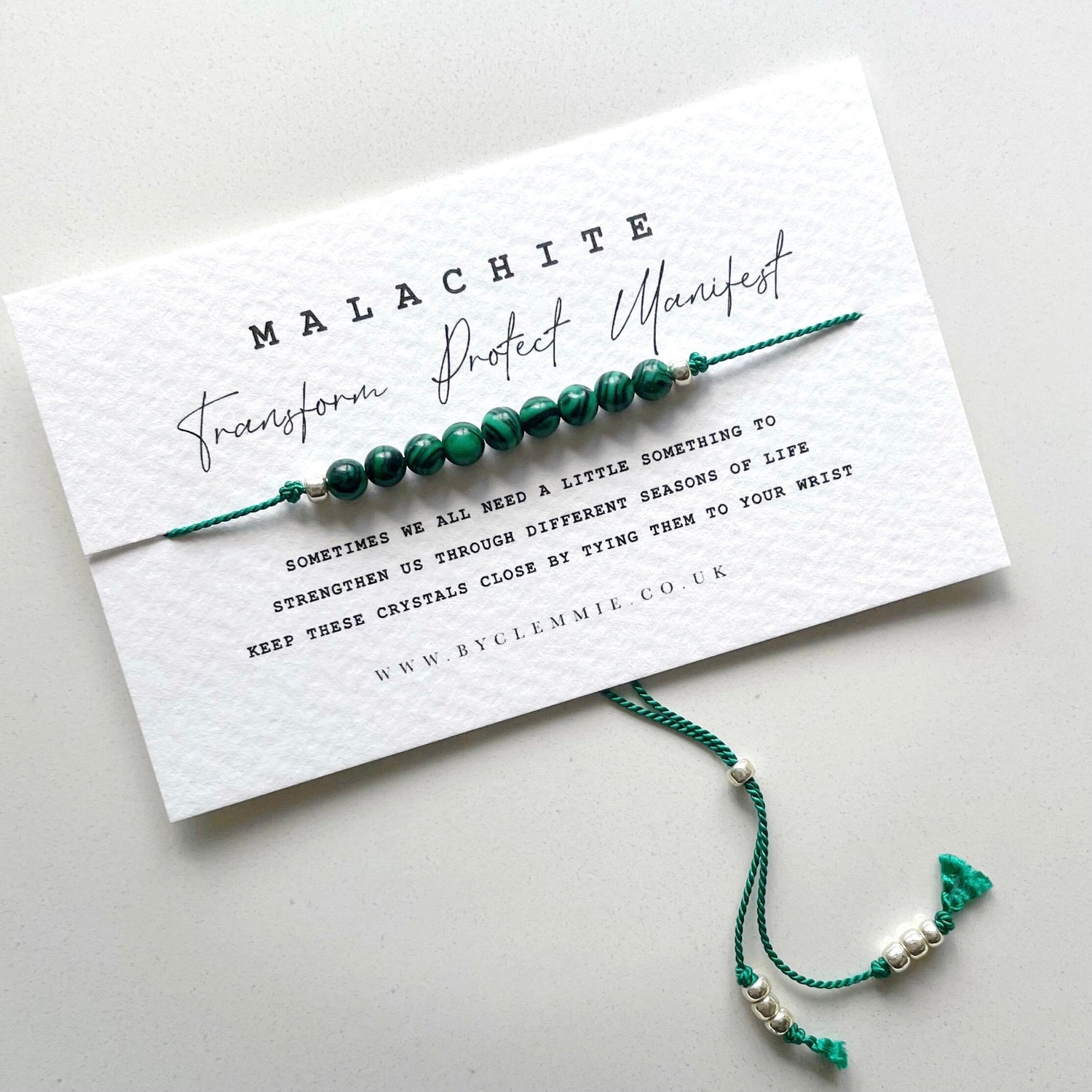 Malachite Crystal Jewellery
