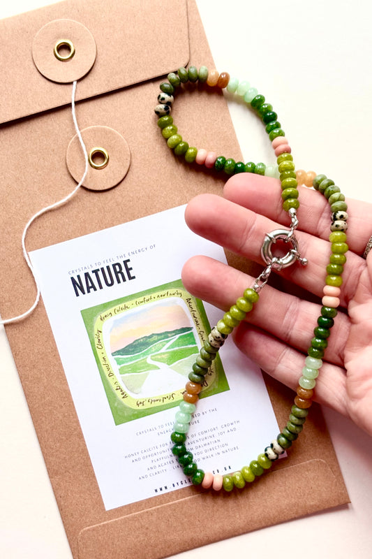 Bolt Clasp Necklace | Nature