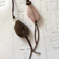 Long Statement Necklace Smokey Quartz