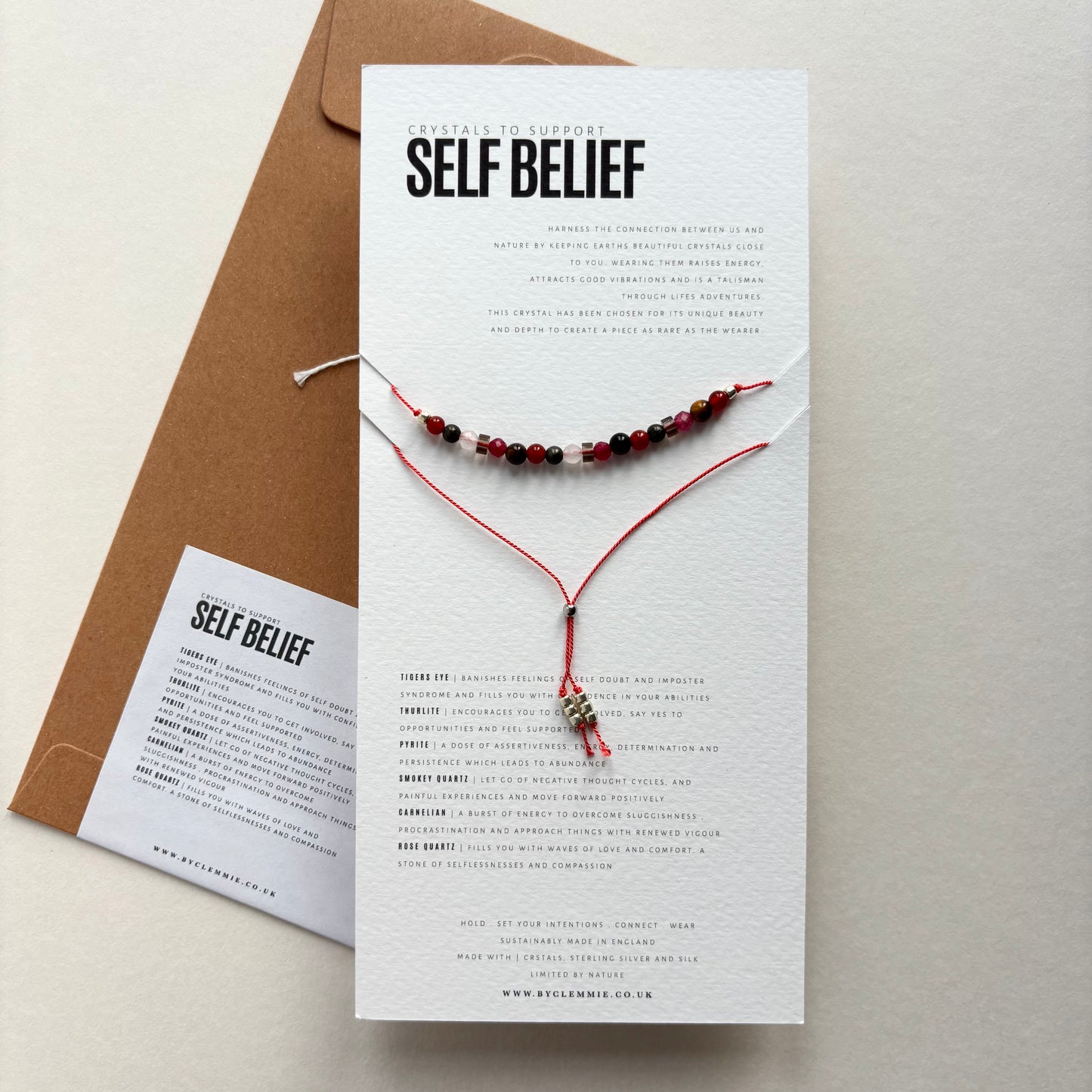 Crystal Recipe | Self Belief | Bracelet