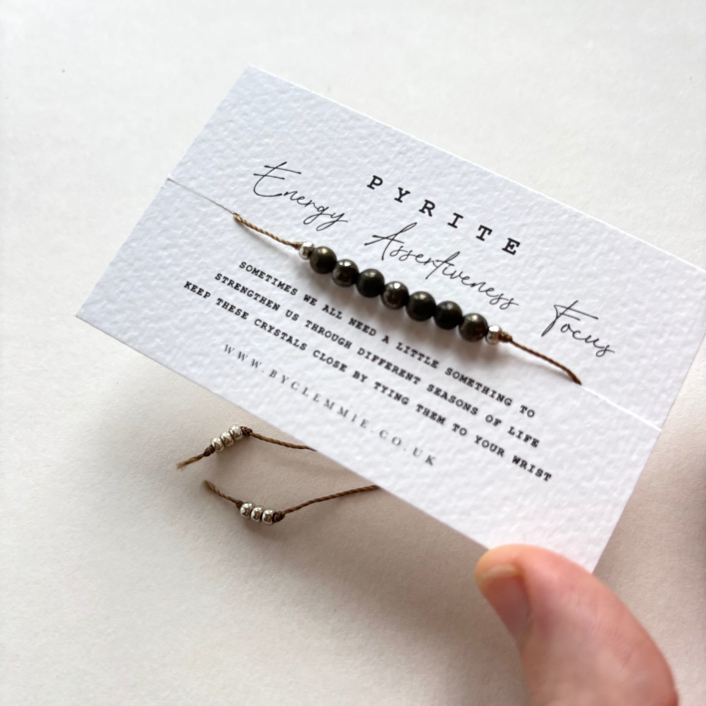 Crystal Bracelet | Pyrite