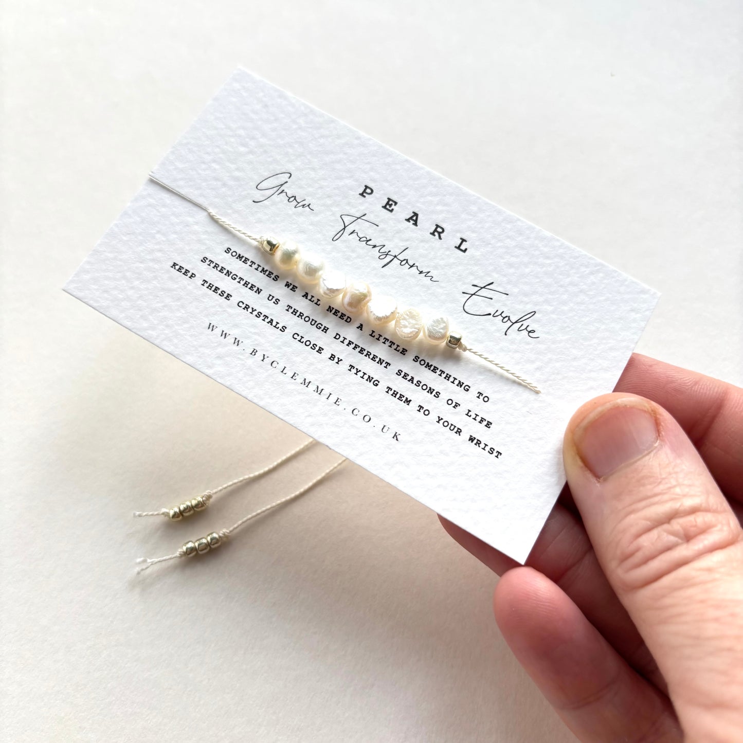 Crystal Bracelet | Pearl