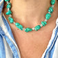Chunky Crystal Necklace | Turquoise