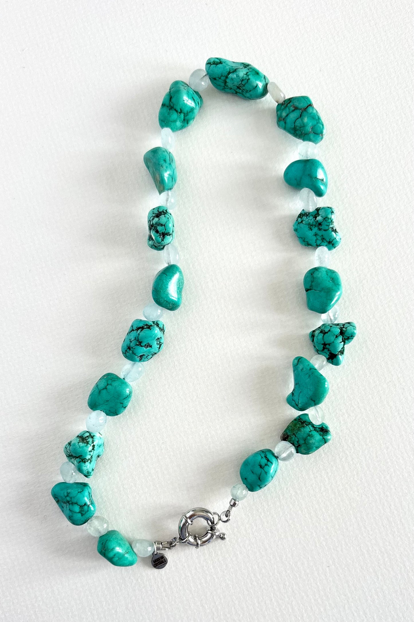 Chunky Crystal Necklace | Turquoise