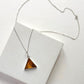 Pyramid Necklace - Citrine