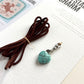 Turquoise Heart | Charm + String