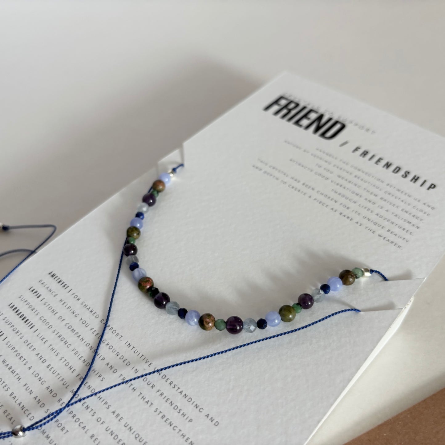 Crystal Recipe | Friend / Friendship | Necklace