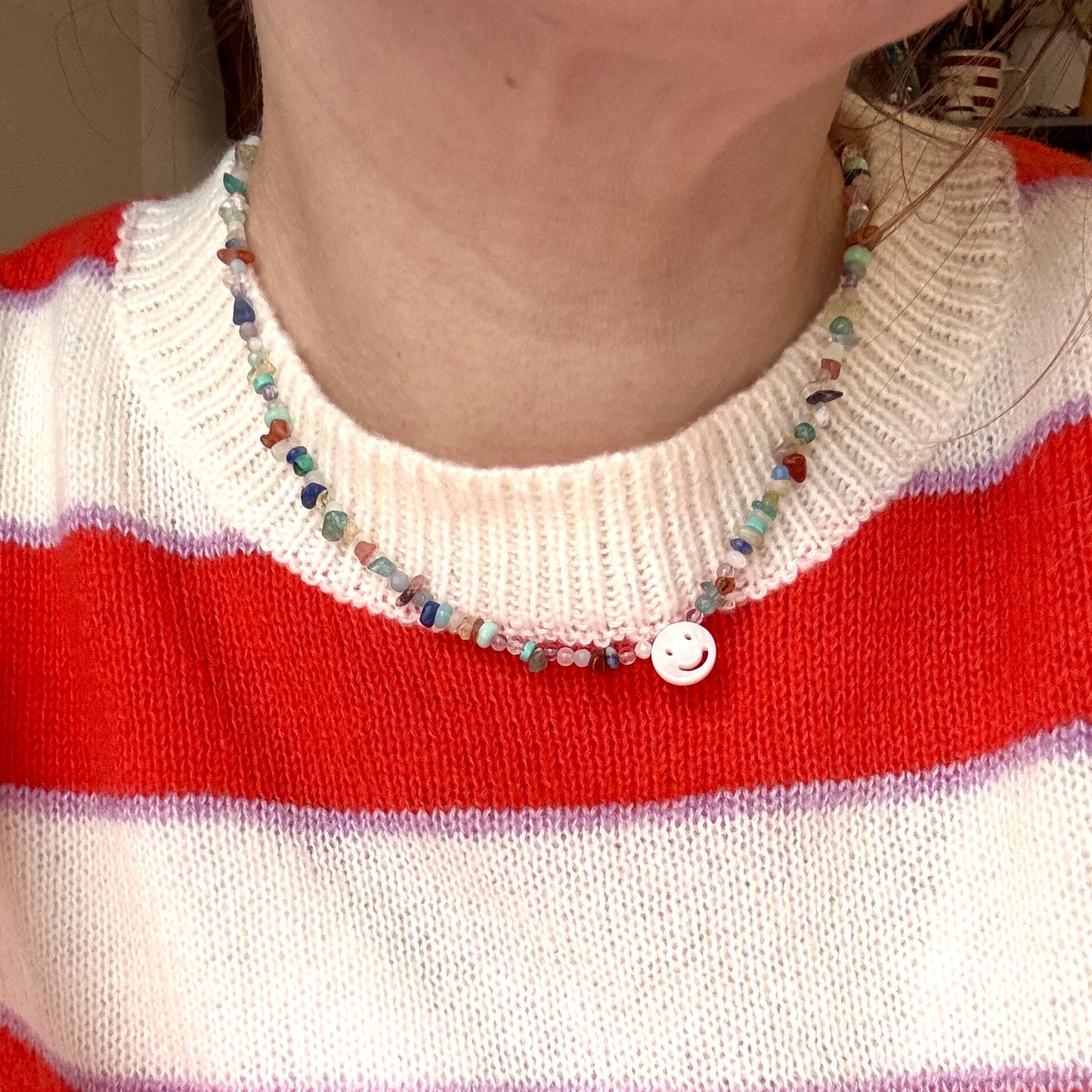 CALMING OCEAN CRYSTALS  | Necklace