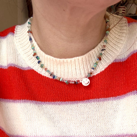 CALMING OCEAN CRYSTALS  | Necklace