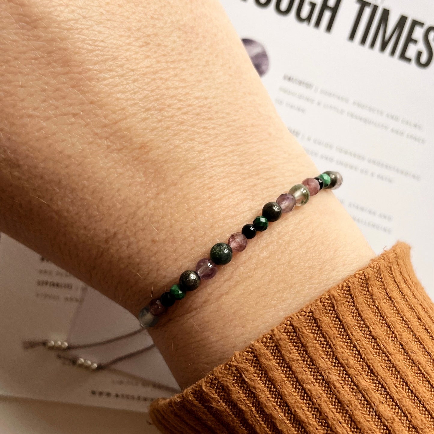 Crystal Recipe | Tough Times | Bracelet