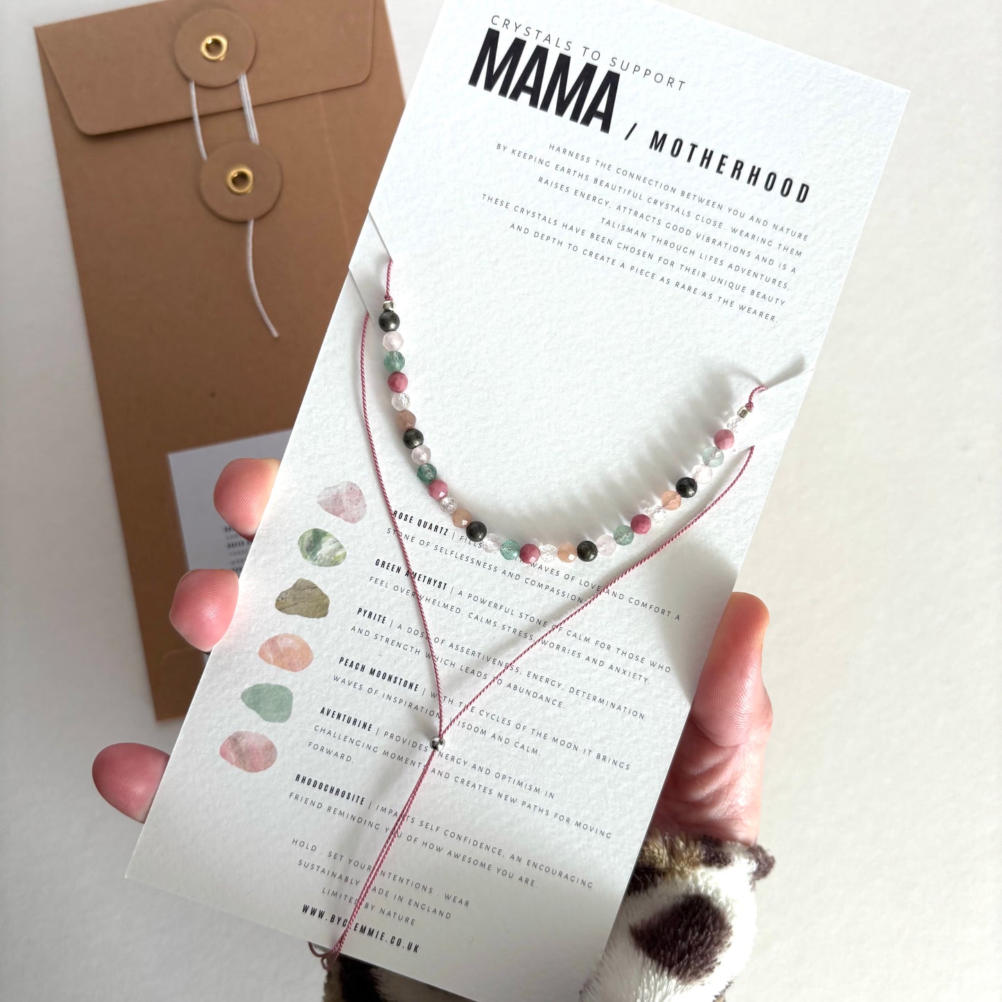 Crystal Recipe | Mama / Motherhood | Necklace