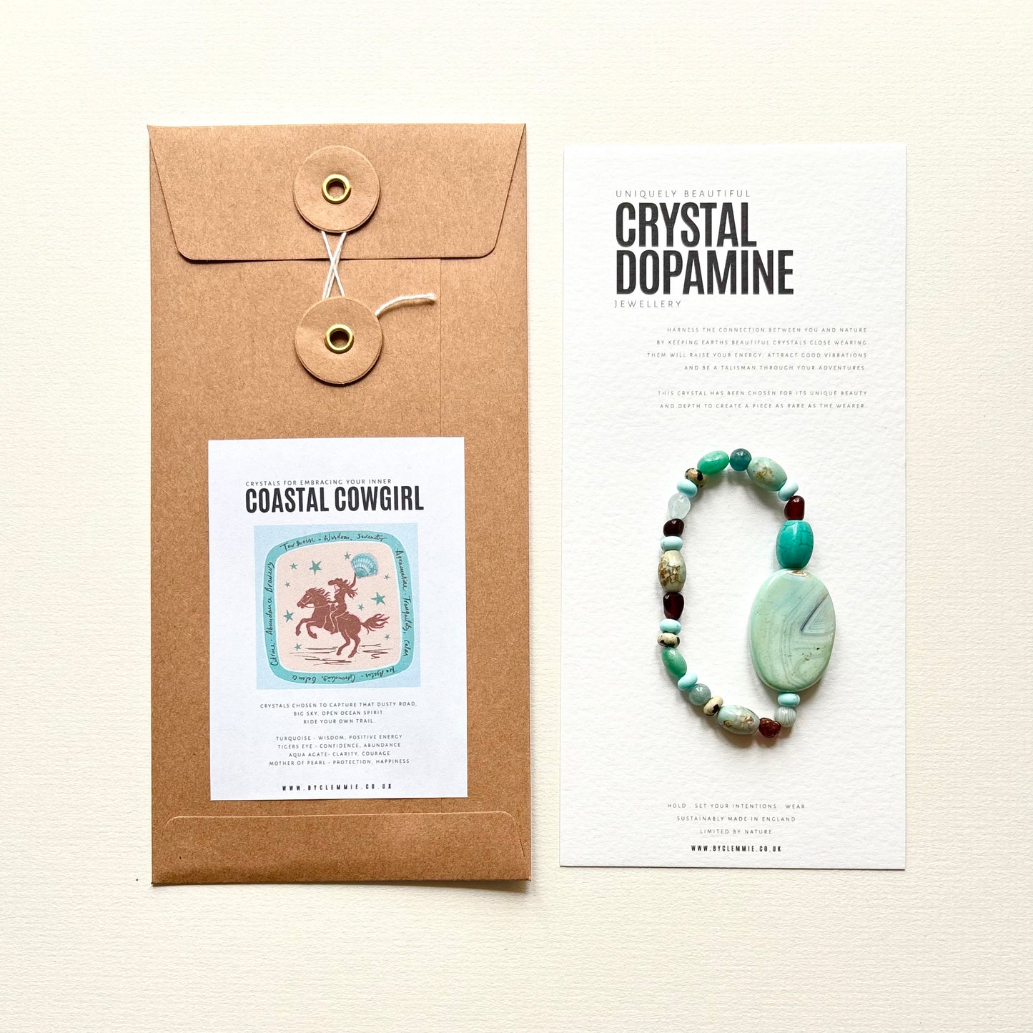 Jumbled Crystal Bracelet | Coastal Cowgirl