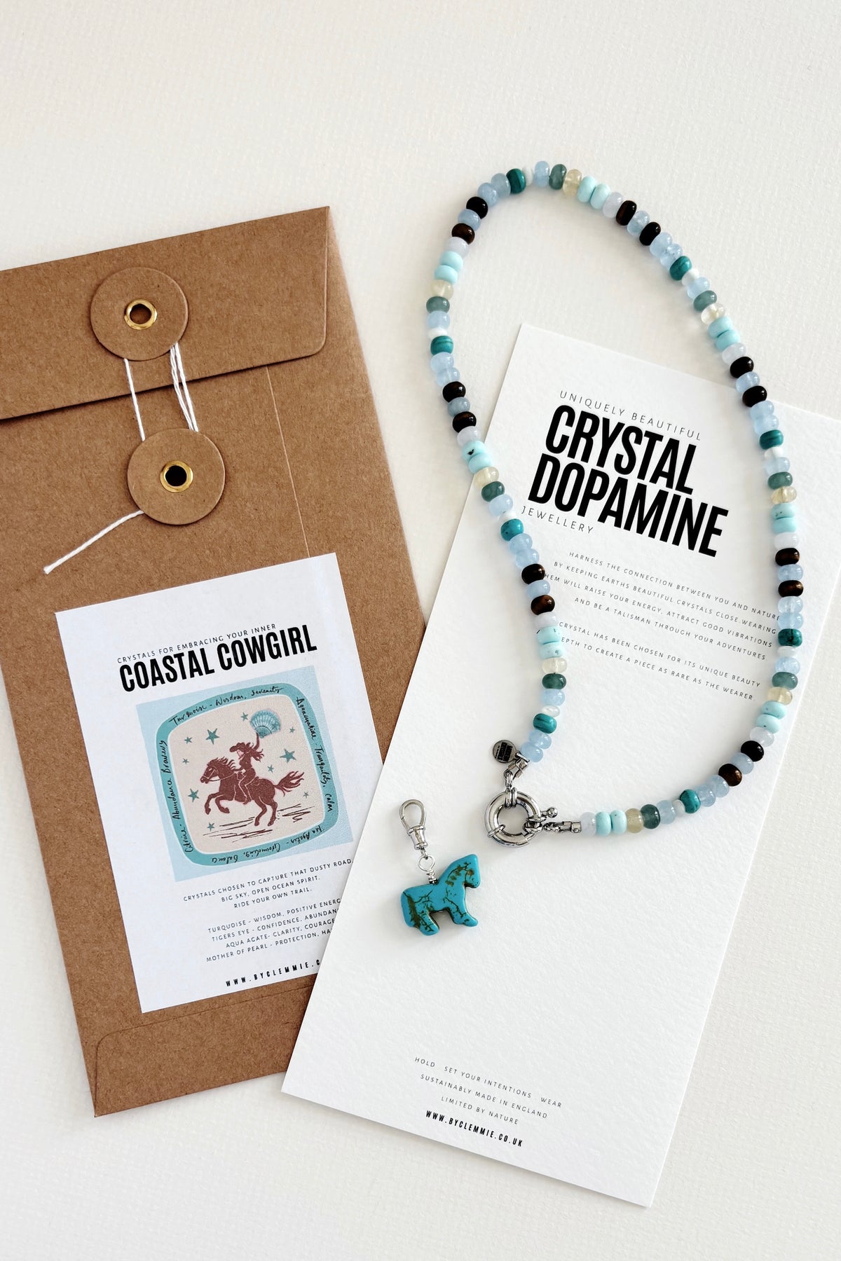 Bolt Clasp Necklace | Coastal Cowgirl