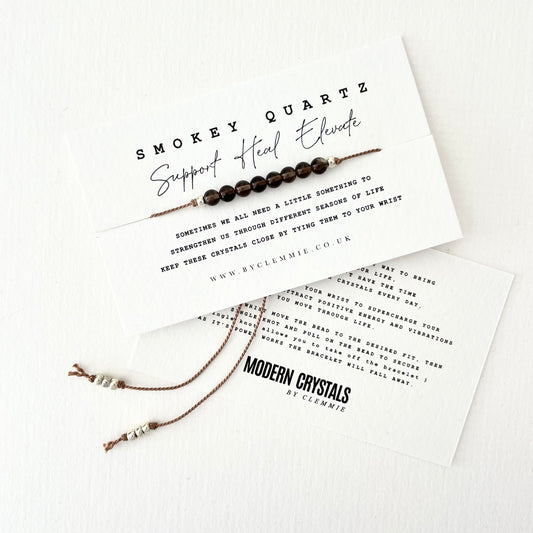 Crystal Bracelet | Smokey Quartz