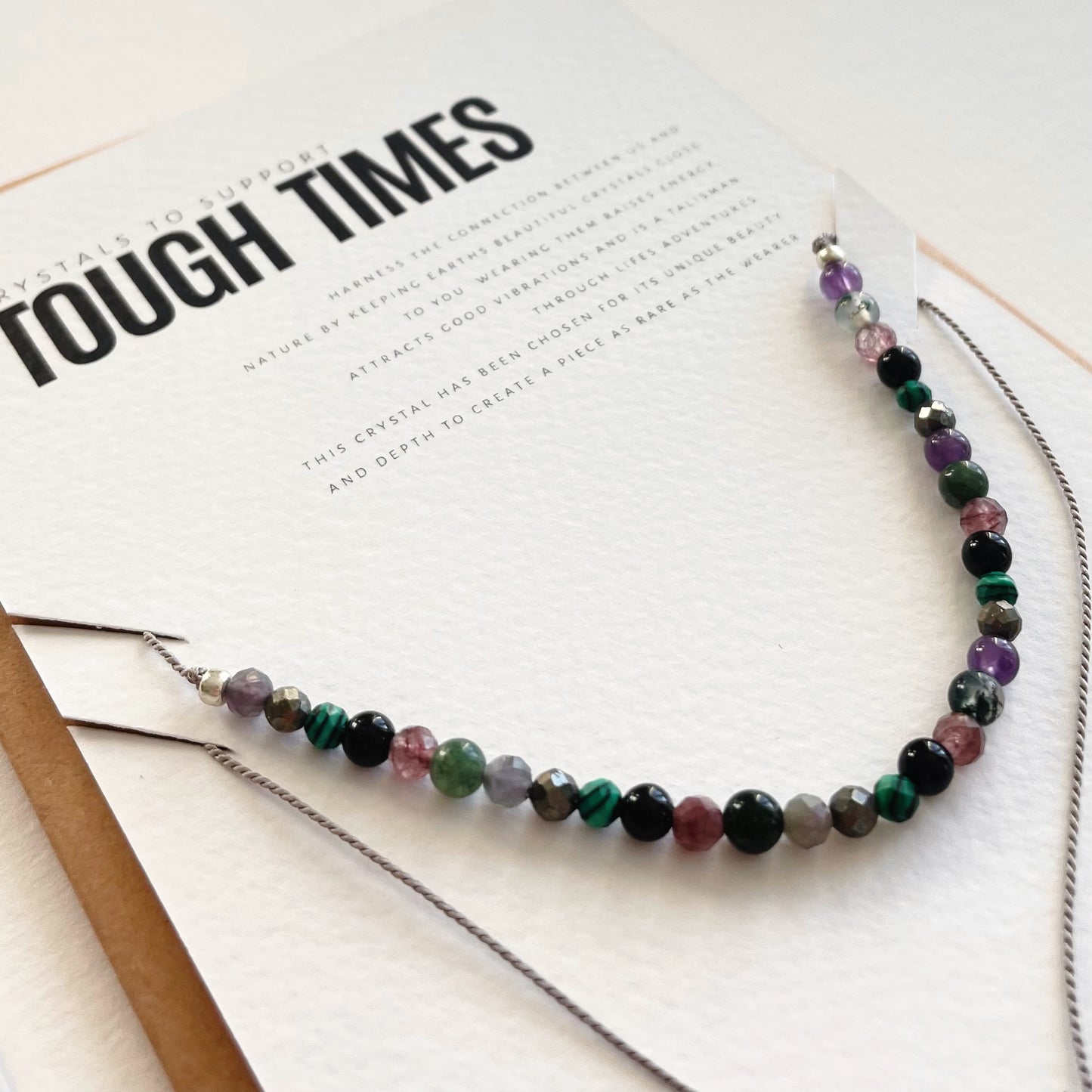 Crystal Recipe | Tough Times | Necklace