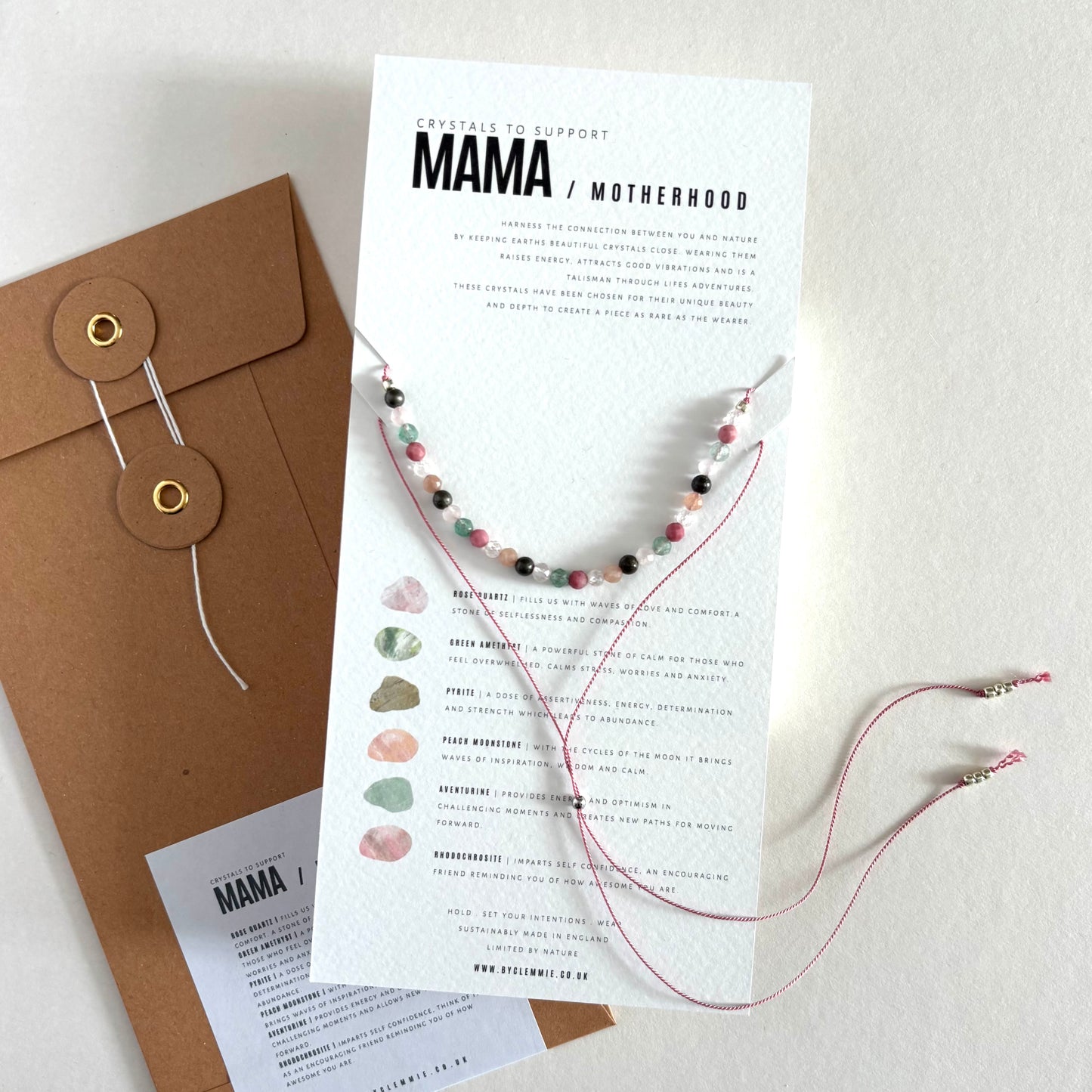 Crystal Recipe | Mama / Motherhood | Necklace