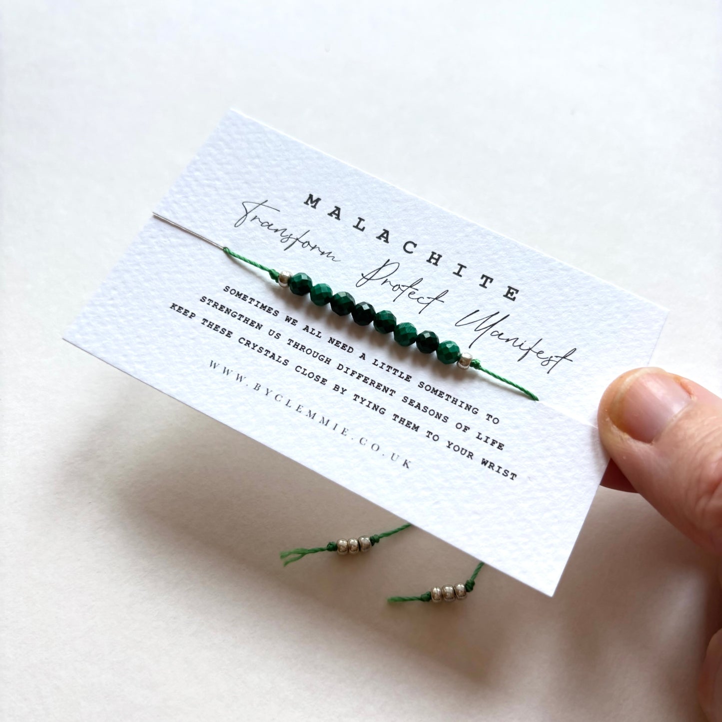 Crystal Bracelet | Malachite