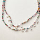 Crystal Word Double Necklace | Customise Your Own
