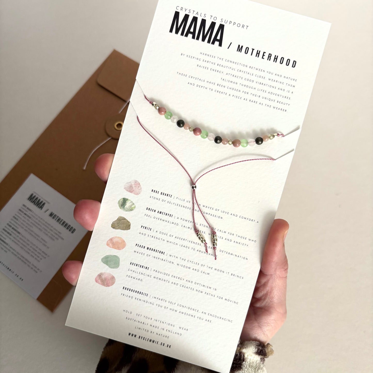 Crystal Recipe | Mama / Motherhood | Bracelet