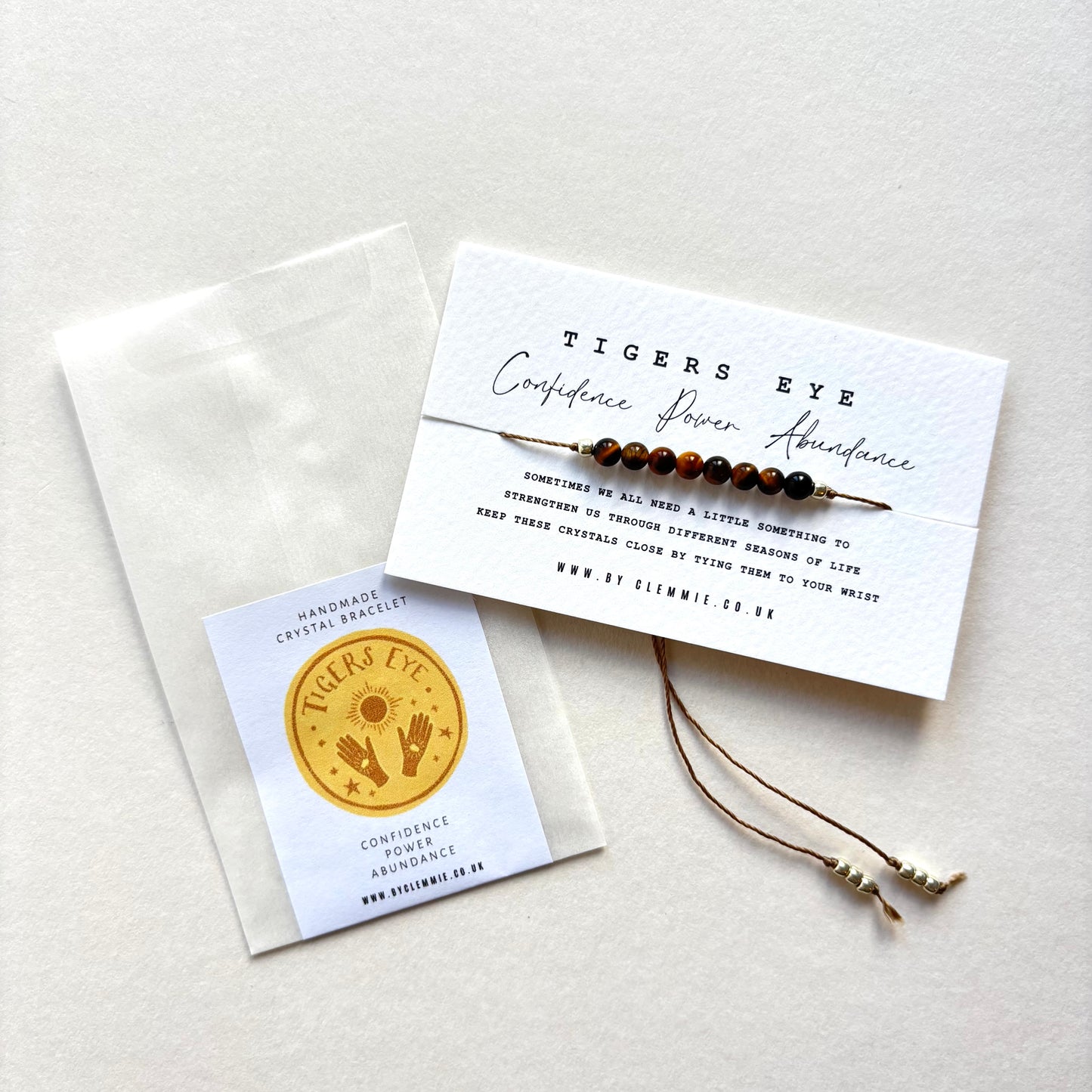 Crystal Bracelet | Tigers Eye