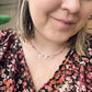 Crystal Word Pink Necklace | Customise Your Own