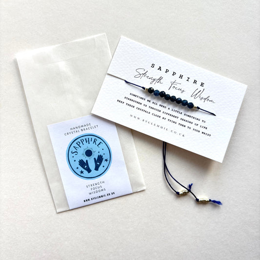 Crystal Bracelet | Sapphire