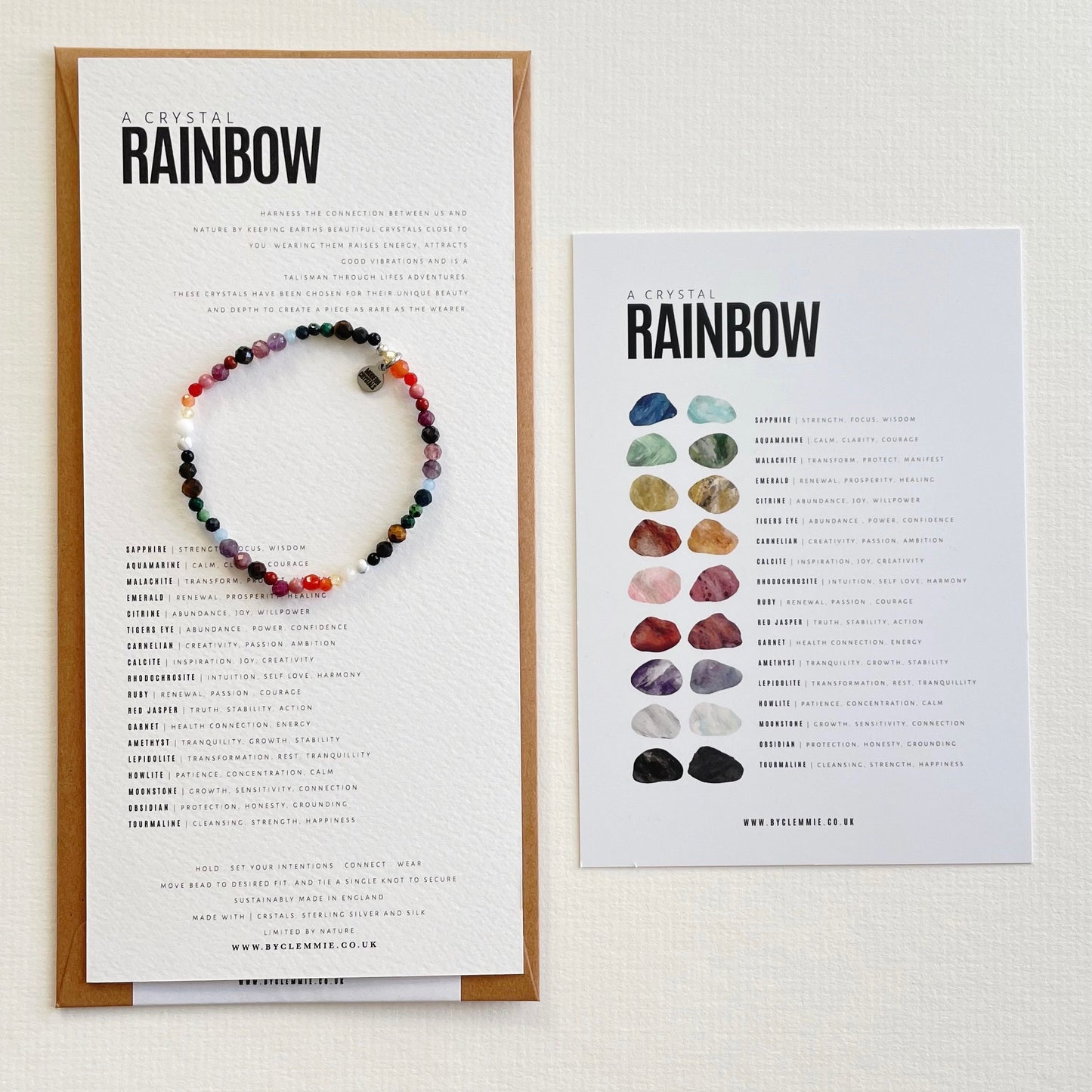Crystal Rainbow | Rainbow | Stretch Bracelet