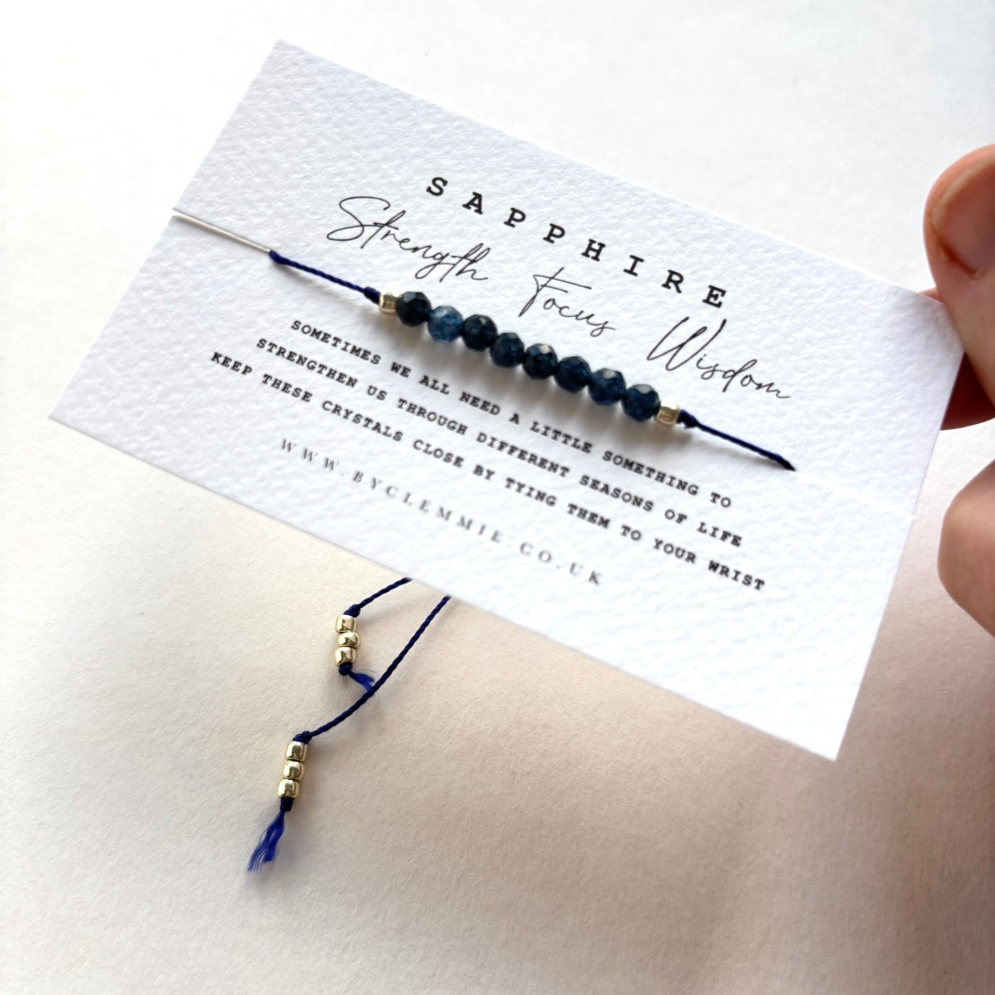 Crystal Bracelet | Sapphire