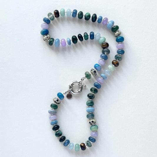 Crystal Necklace | Multi-Bright Crystals