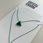 Crystal Charm Necklace | Emerald Pyramid